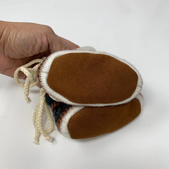 Baby Booties handmade in‎ Alpaca Wool - Picture 4 of 7